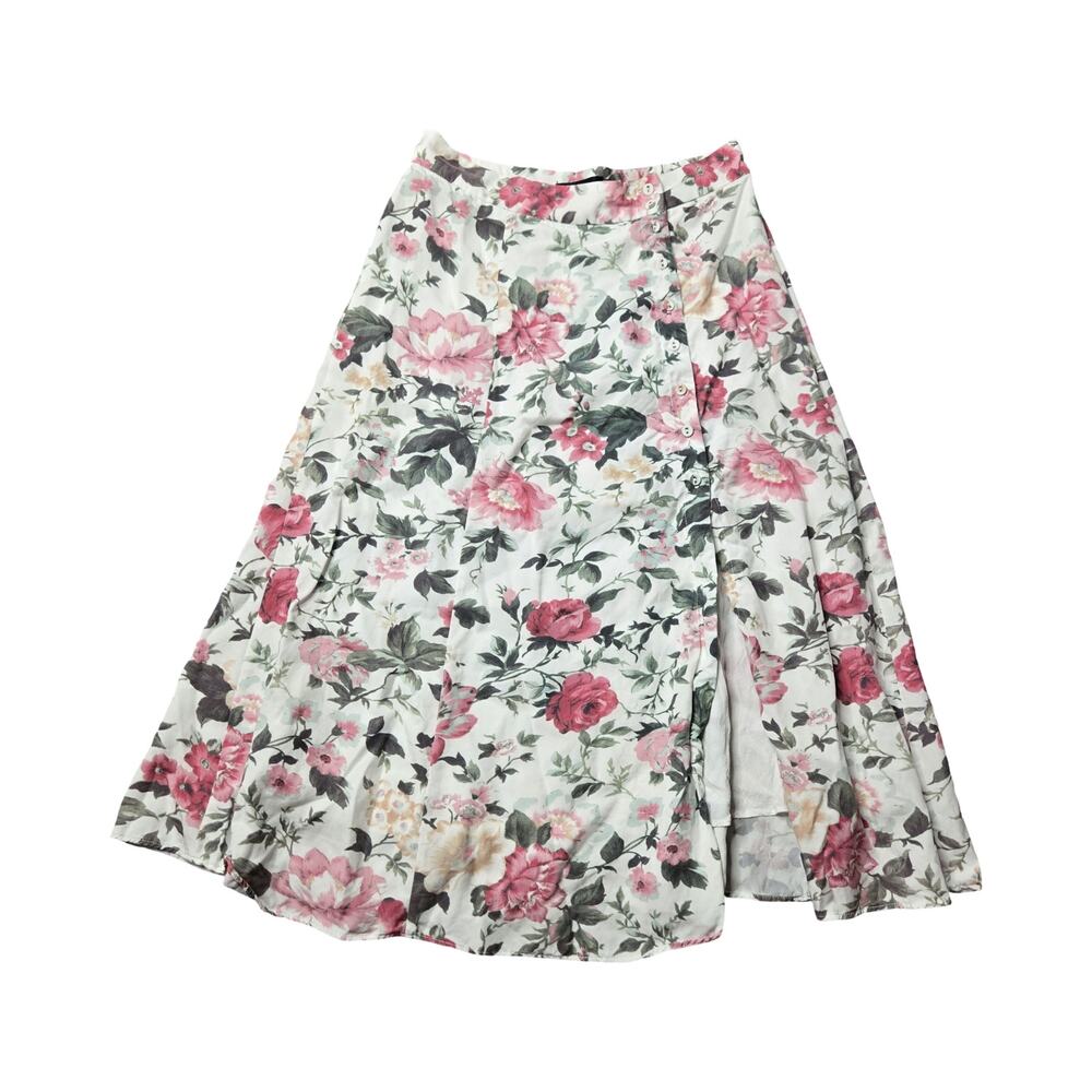 Majorelle Midi Floral Skirt Size: S